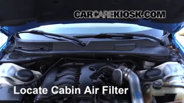 2009 Dodge Challenger SE 3.5L V6 Filtro de aire (interior) Cambio